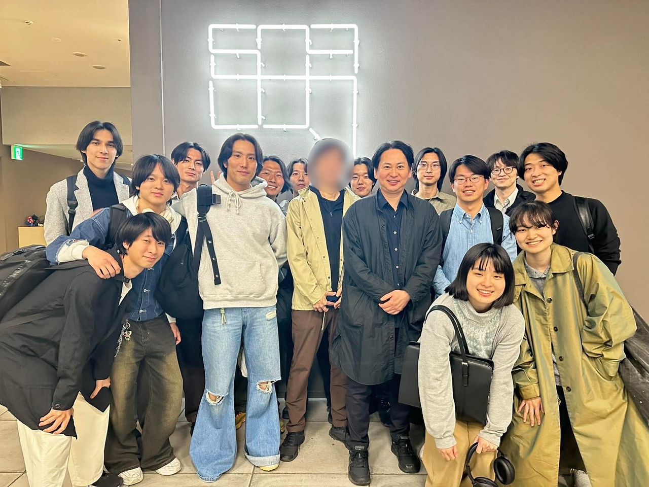 山口道場 第0期の受講者と山口揚平